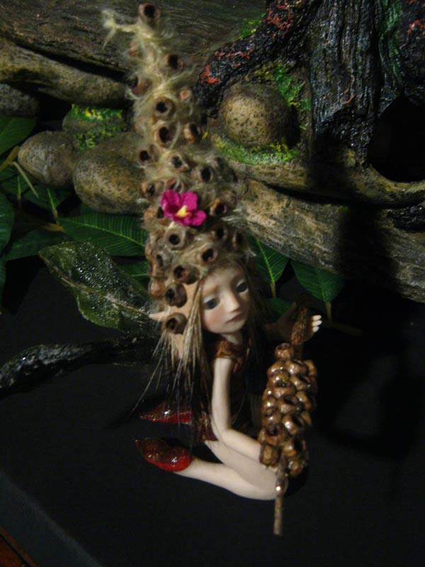 Ooak Pixie Ranien and magic Seeds